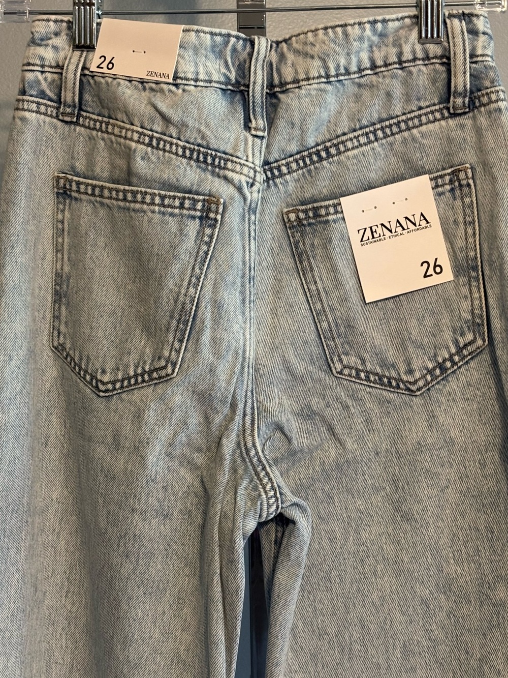 Zenana‎ light wash denim flare jeans in multiple sizes NWT! - Picture 5 of 6